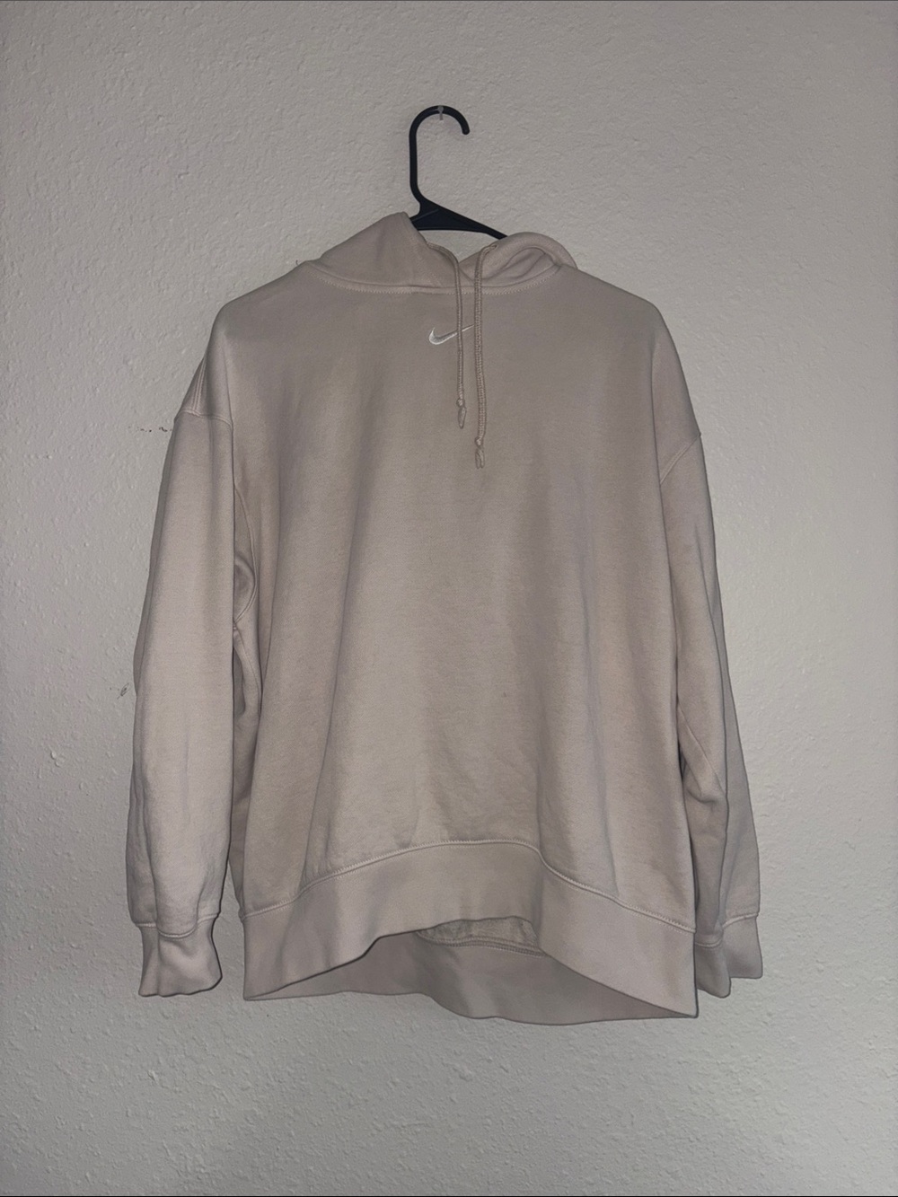 Nike Neutral Taupe Hoodie with Drawstring